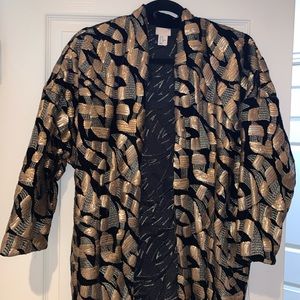 H&M Sequin Sweater Blazer